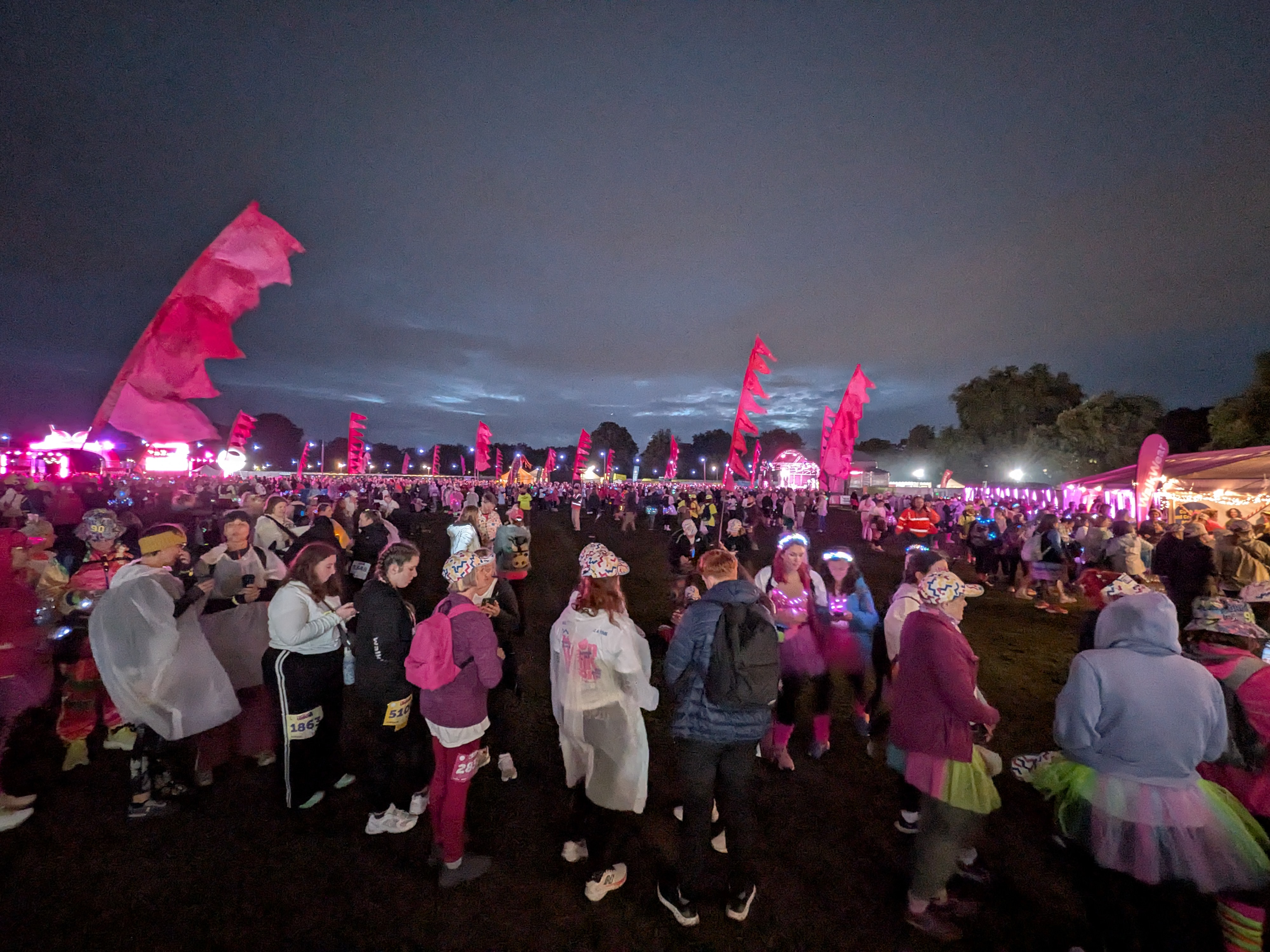 The crowd at the MoonWalk Arena