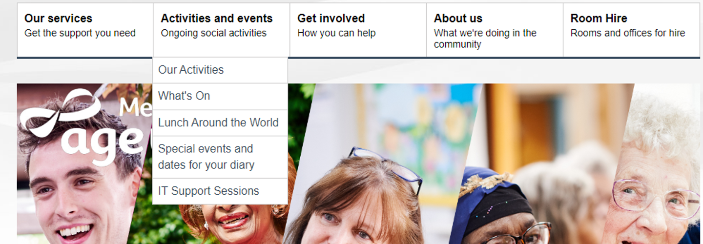 Age UK Merton Website