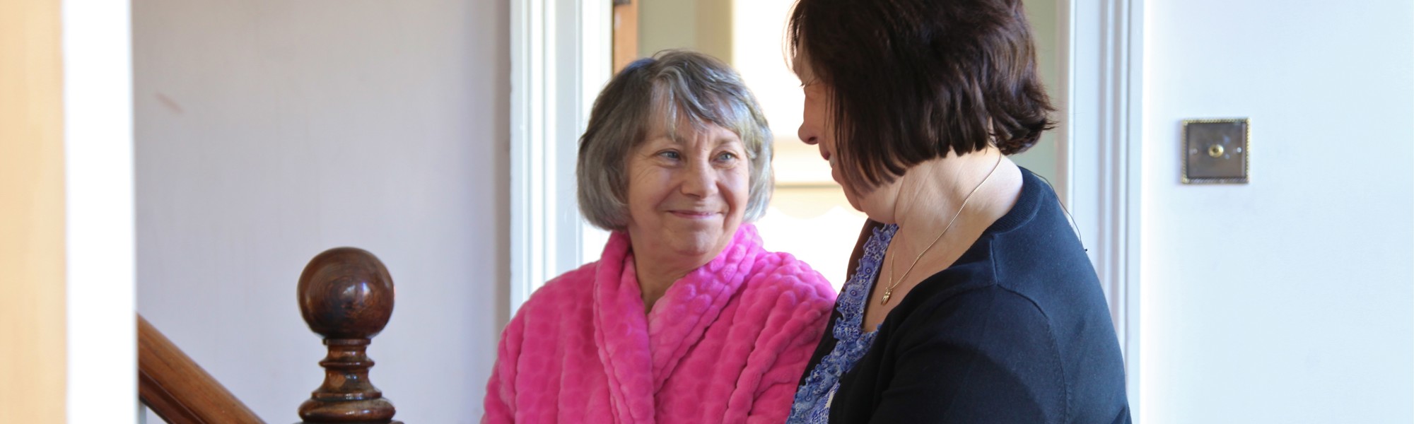 Live-in care opposed to residential care