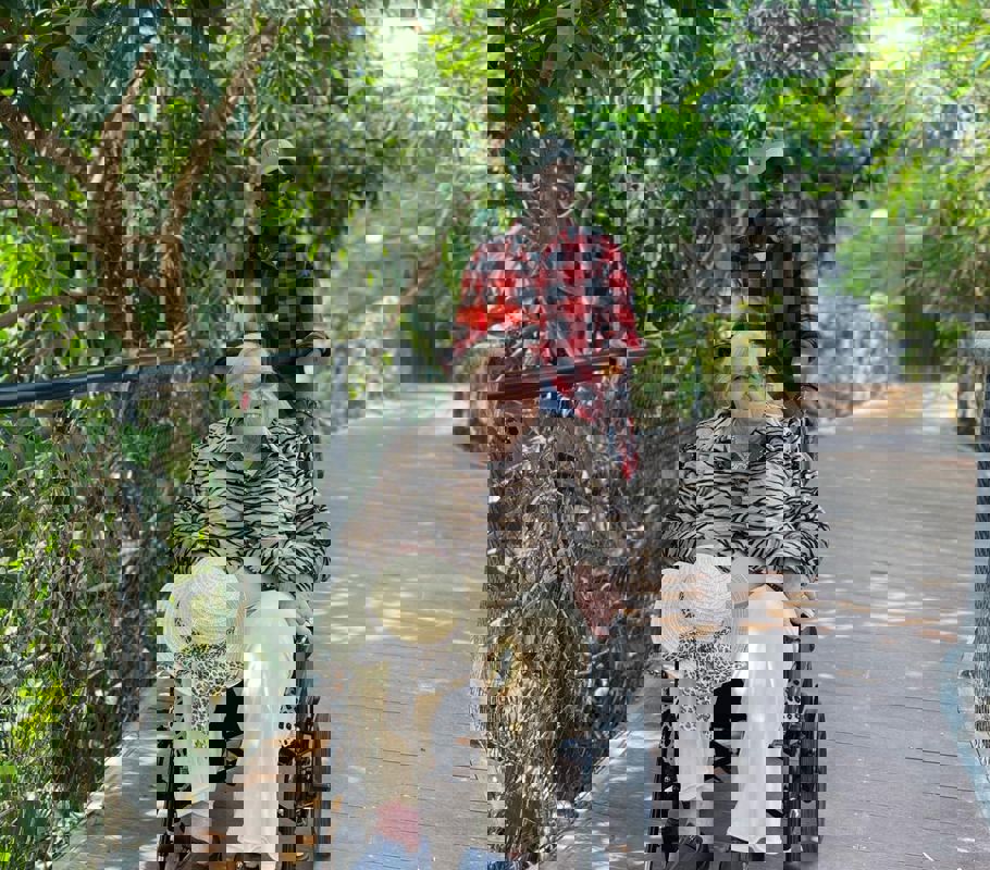 Marwell Zoo trip with home care romsey client