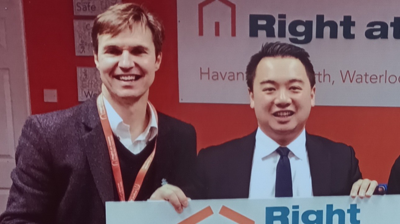 Duncan Cameron, Owner/Director and MP Alan Mak