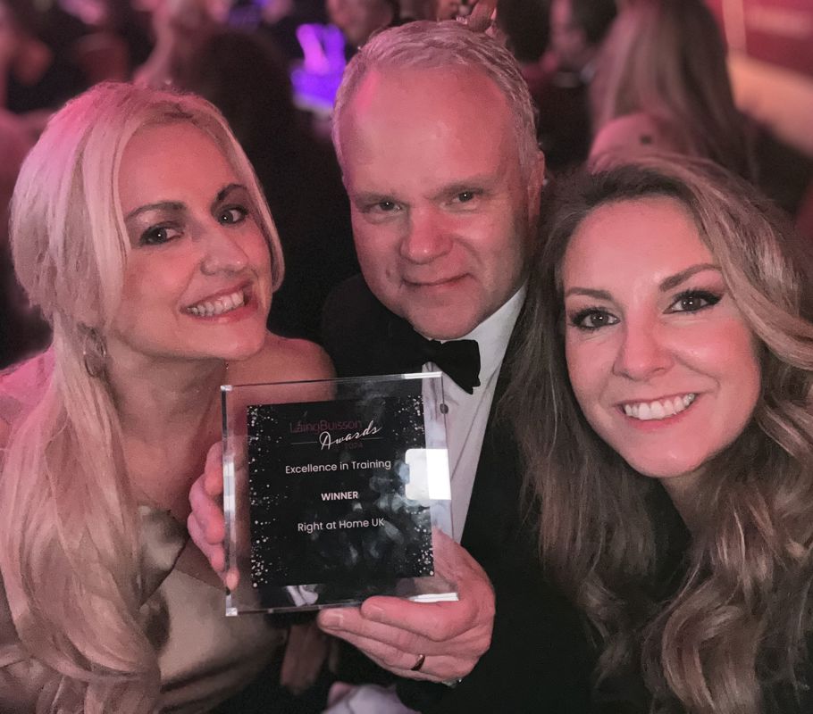 Right at Home Directors with Excellence in Training Award