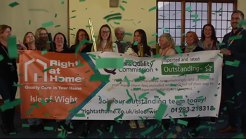 RaH Isle of Wight celebrate an Outstanding rating