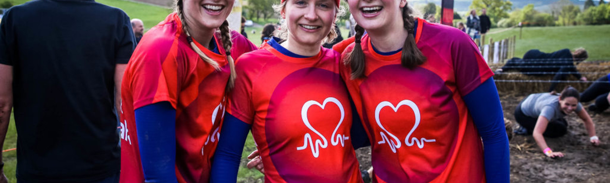 Three fundraisers for the British Heart Foundation