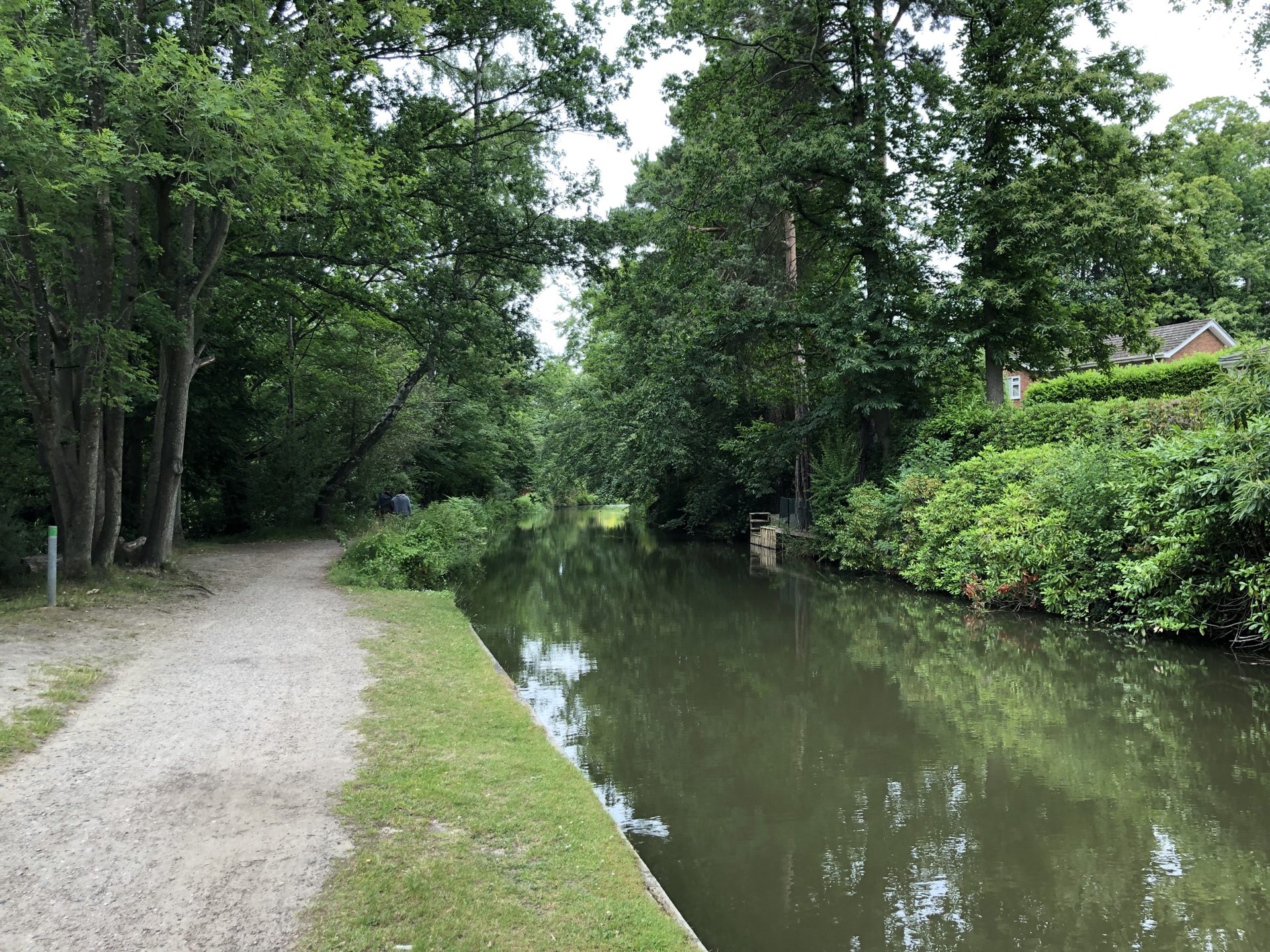 The Basingstoke Canal in Fleet