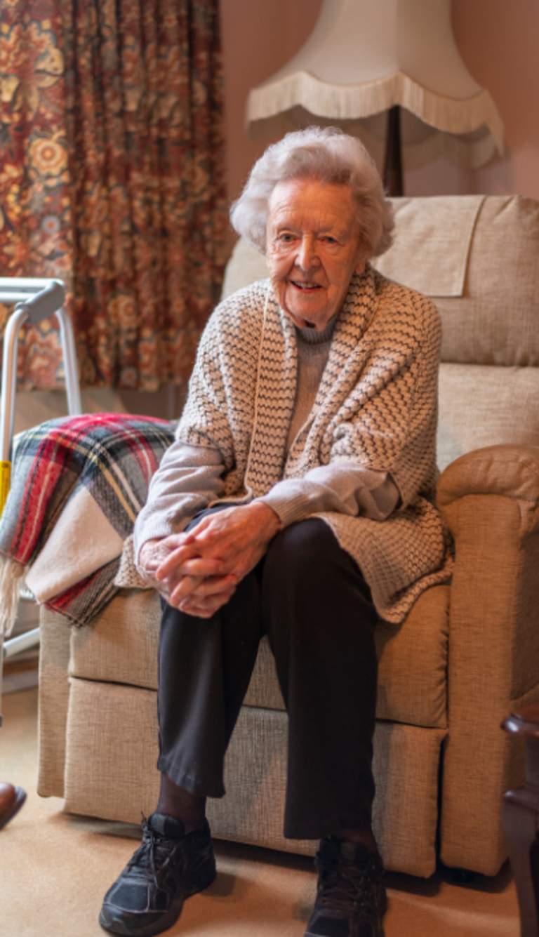 Caregivers support confidence to go outside