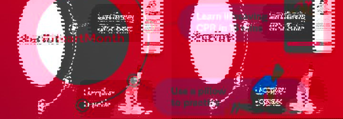 British Heart Foundation Life Saving Image