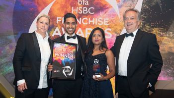 2019 bfa Franchisees of the Year, Kev and Amy Popat