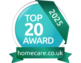 Right at Home rated in the top 20 home care providers for 2025