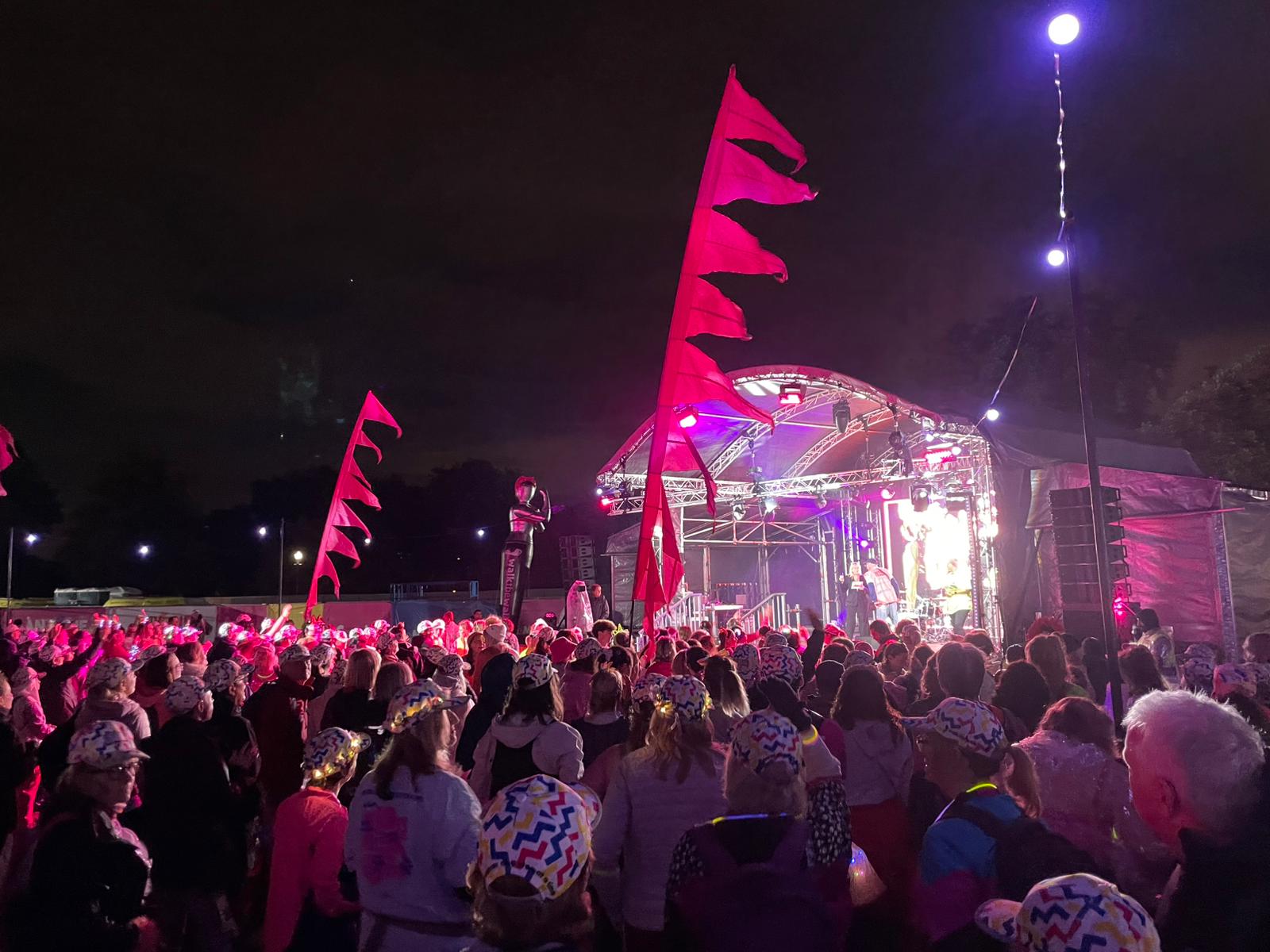 MoonWalk 2026 Arena Stage with Crowds of Participants