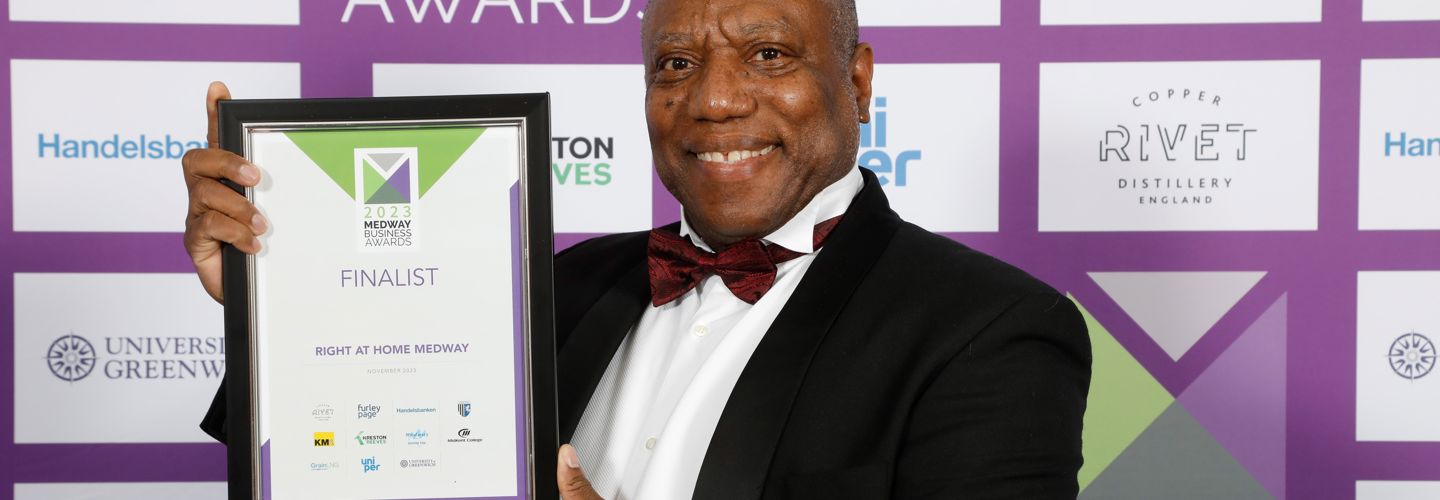 MD holding finalist certificate
