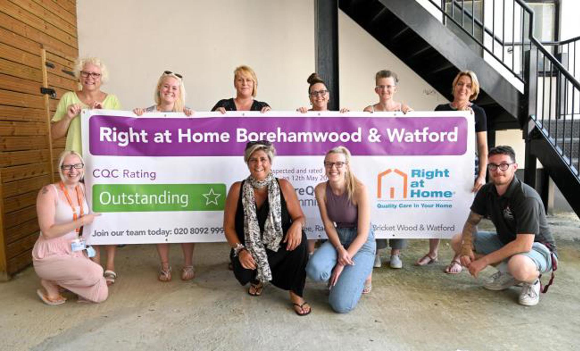 Outstanding CQC for Borehamwood