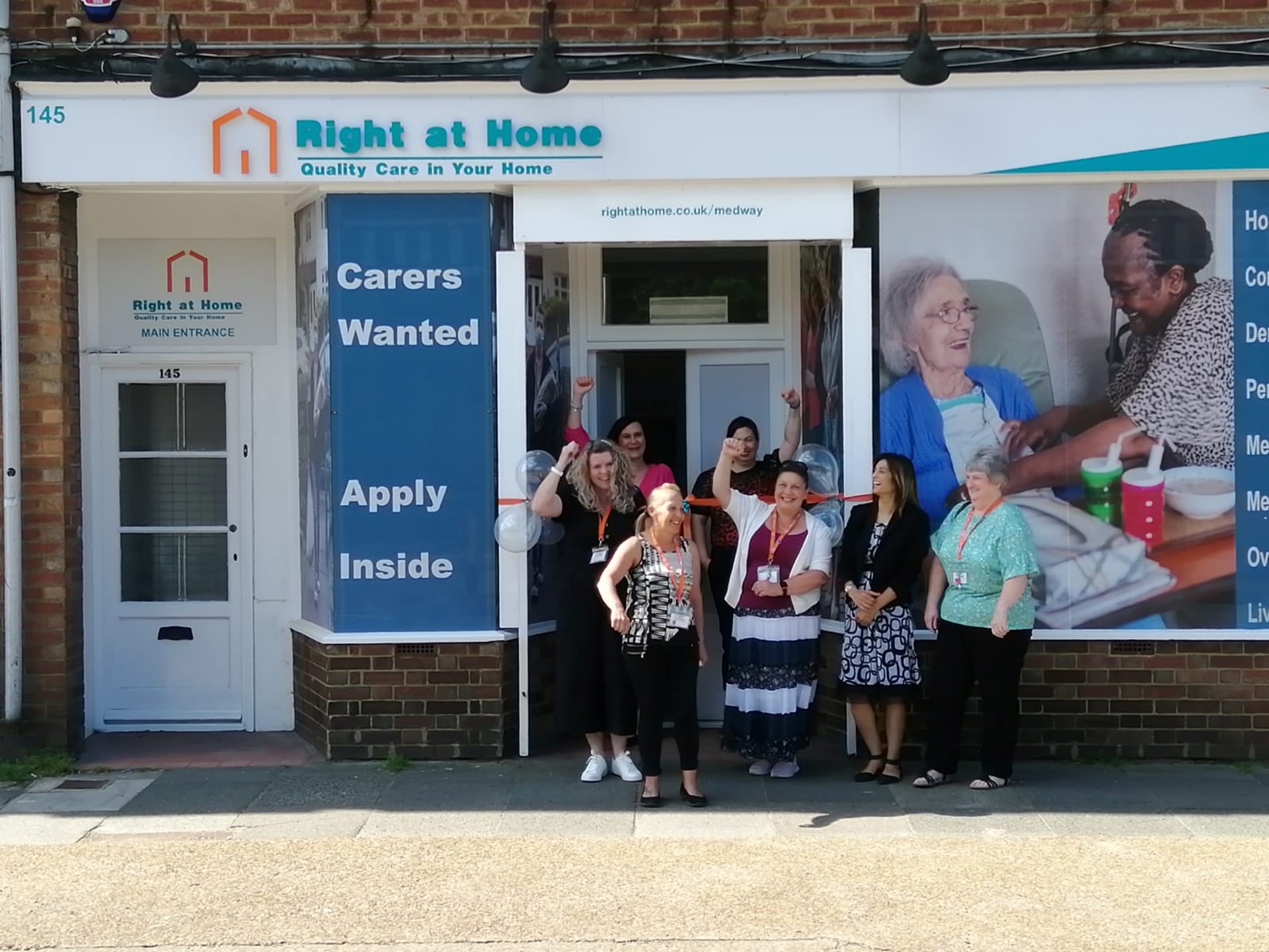 The Right at Home Medway office in Gillingham