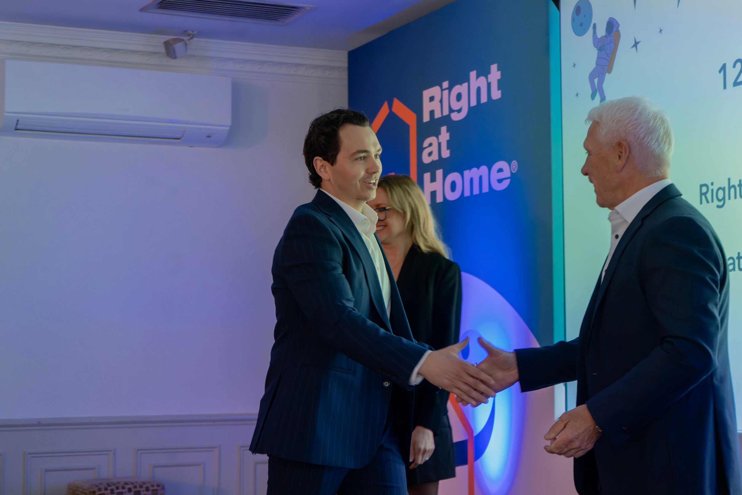 Jack accepting growth award