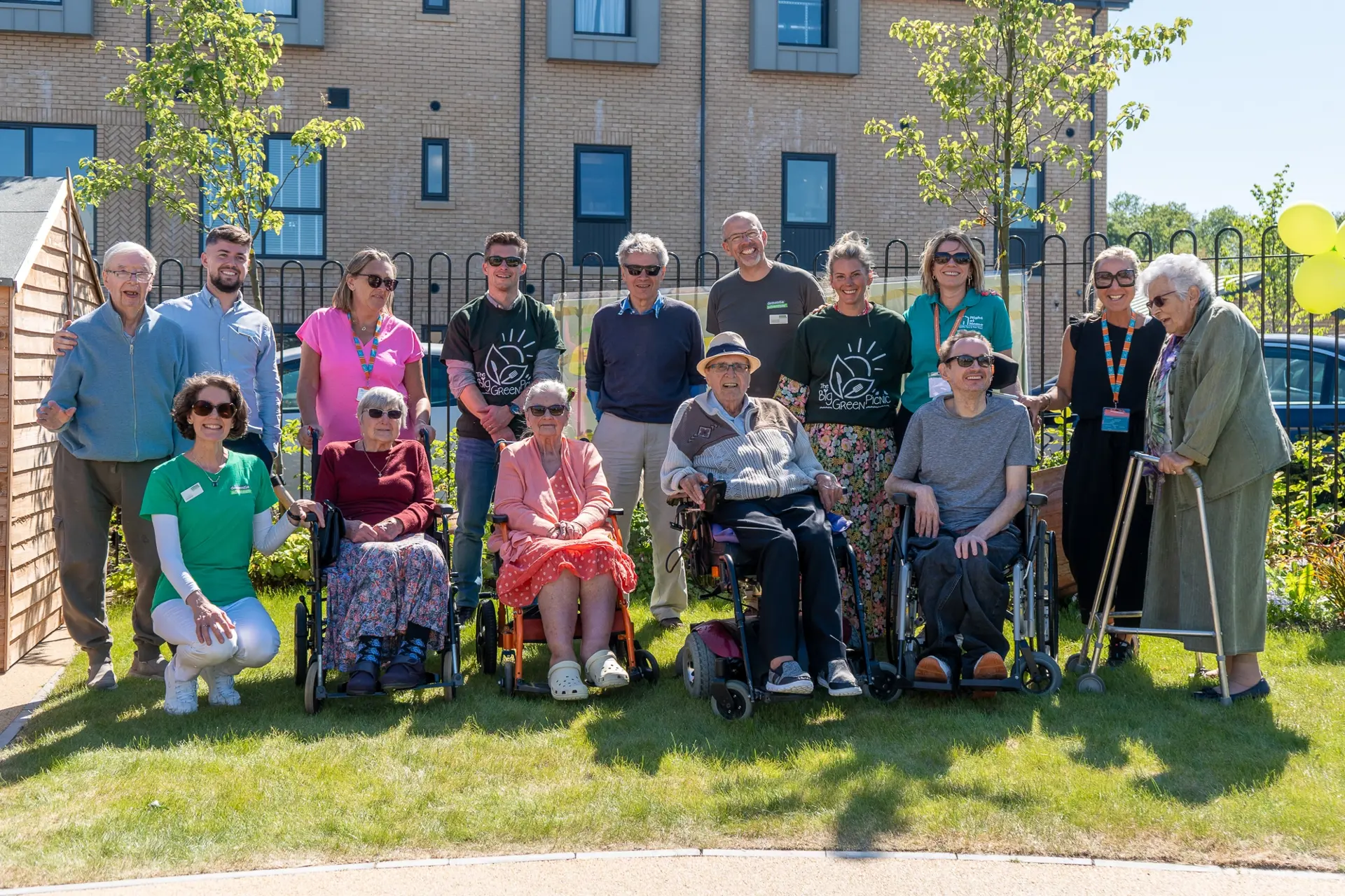 Right at Home's first Big Green Picnic in collaboration with Dementia Adventure