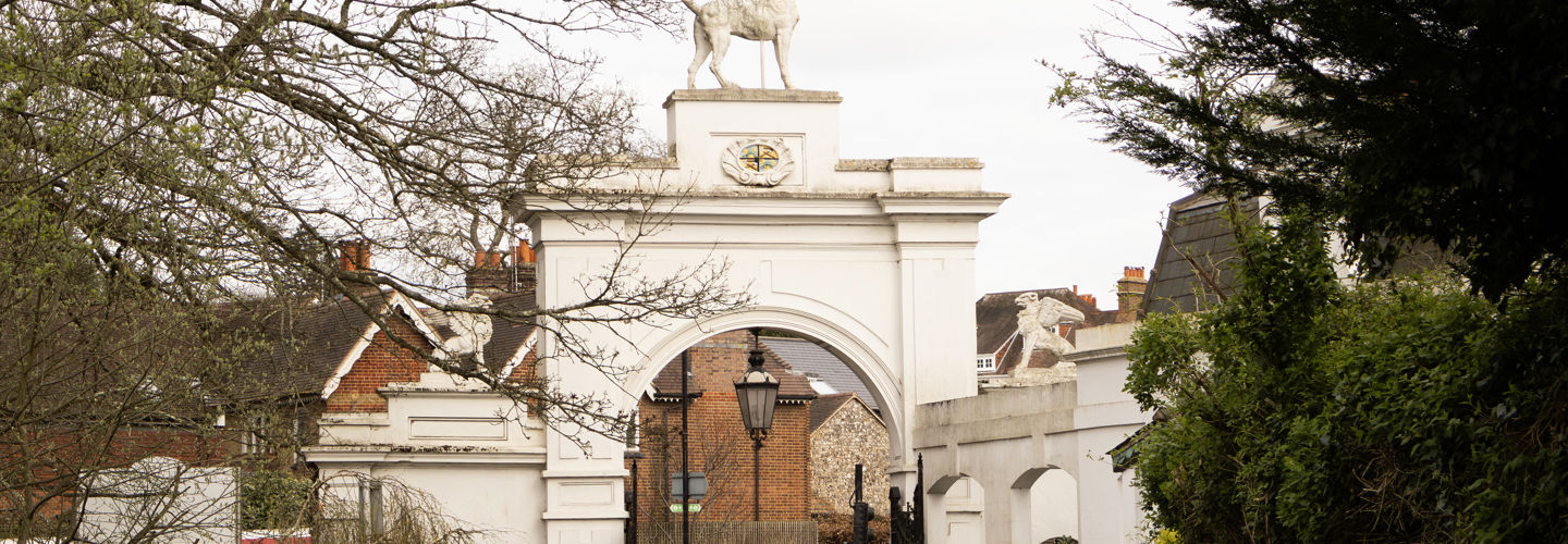 Image of Bourne Hall Entrance