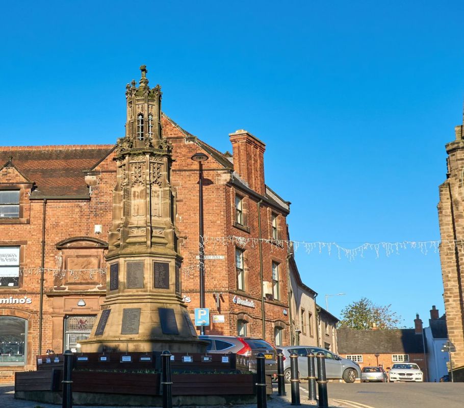 town square in uttoxeter