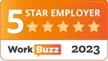 WorkBuzz 5 Star Employer Award