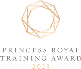 Princess Royal Training Award Logo