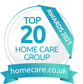 Top 20 homecare.co.uk award