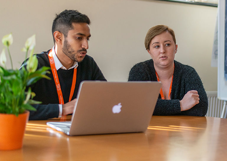 The initial process in action