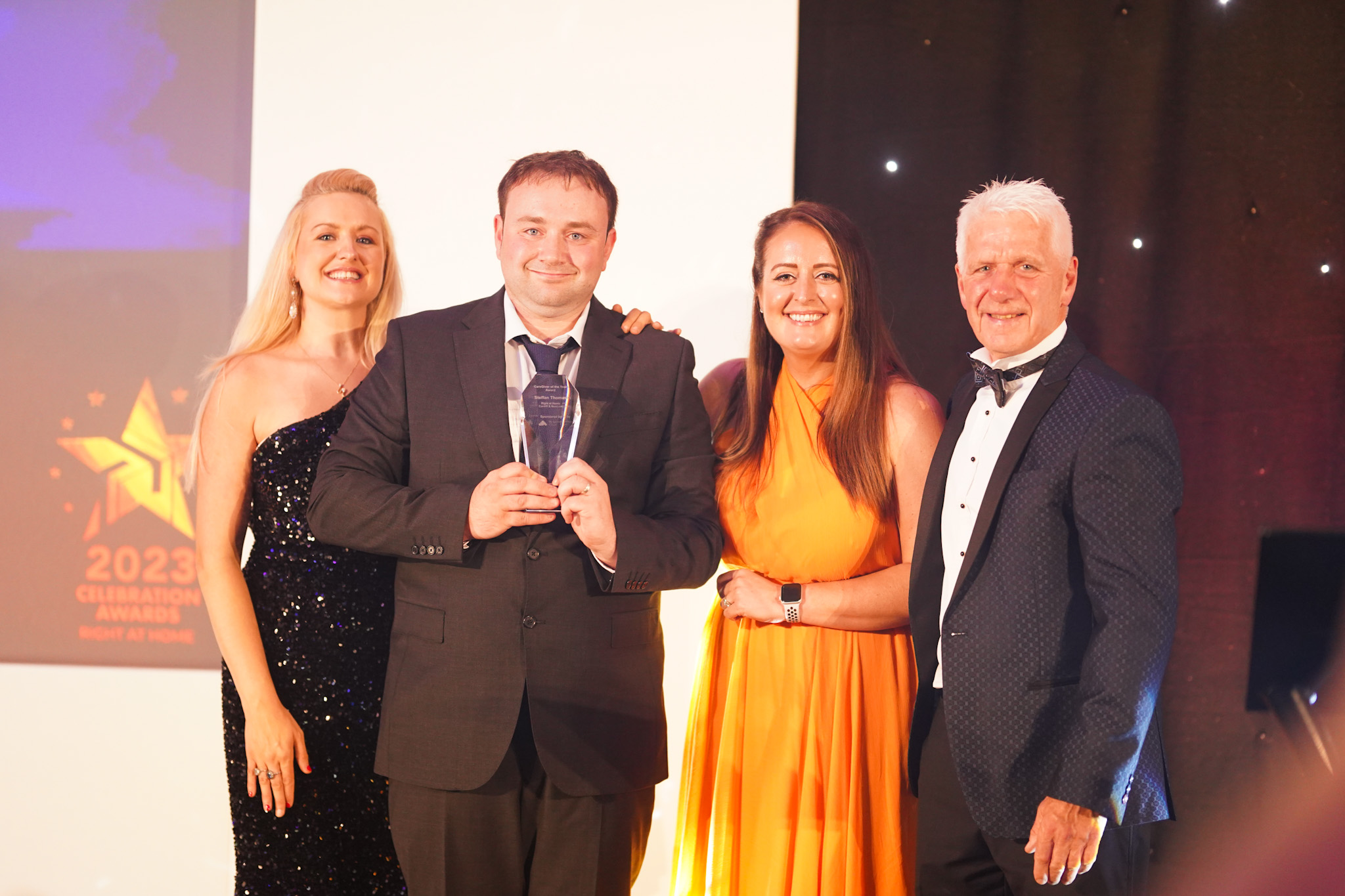 Award evening, Right at Home Cardiff & Newport