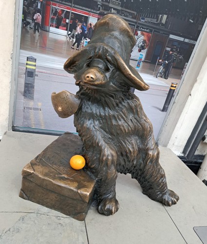 Paddington Bear from London Paddington Station