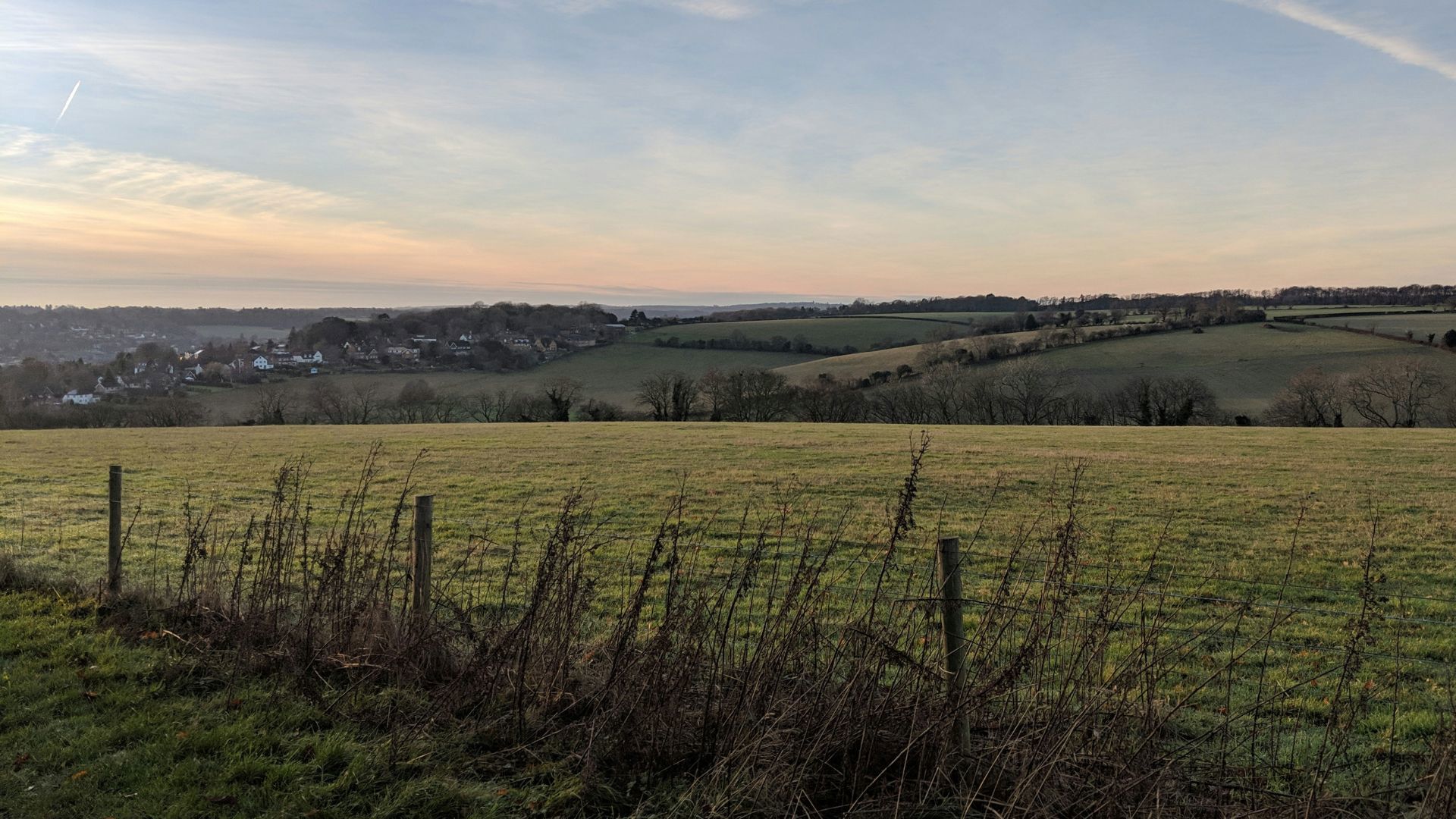 countryside in berkhamsted, hertfordshire