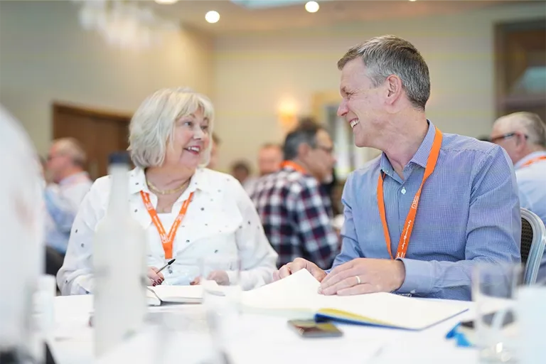 Andree at conference