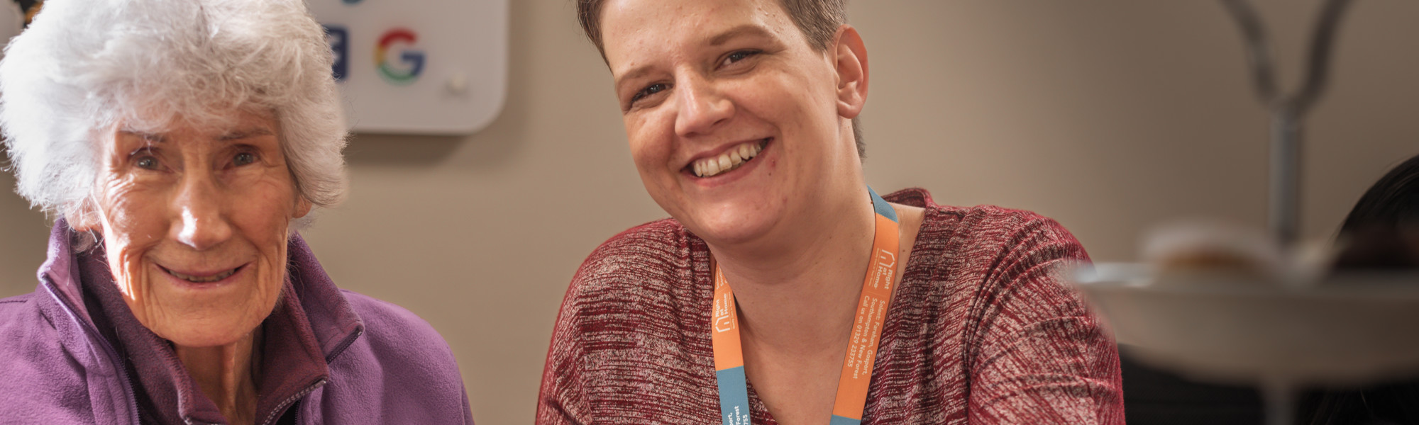 Right at Home Solent Client and CareGiver