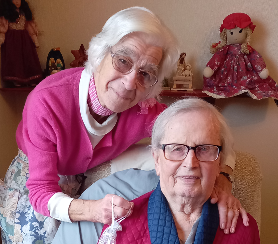 caregivers and clients in the comfort of their own home