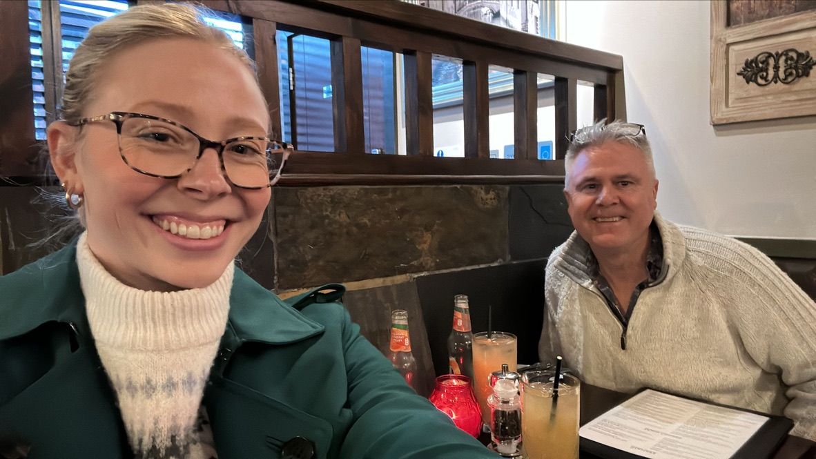 Courtney (left) and Martin (right), Directors of Right at Home Salisbury & Andover