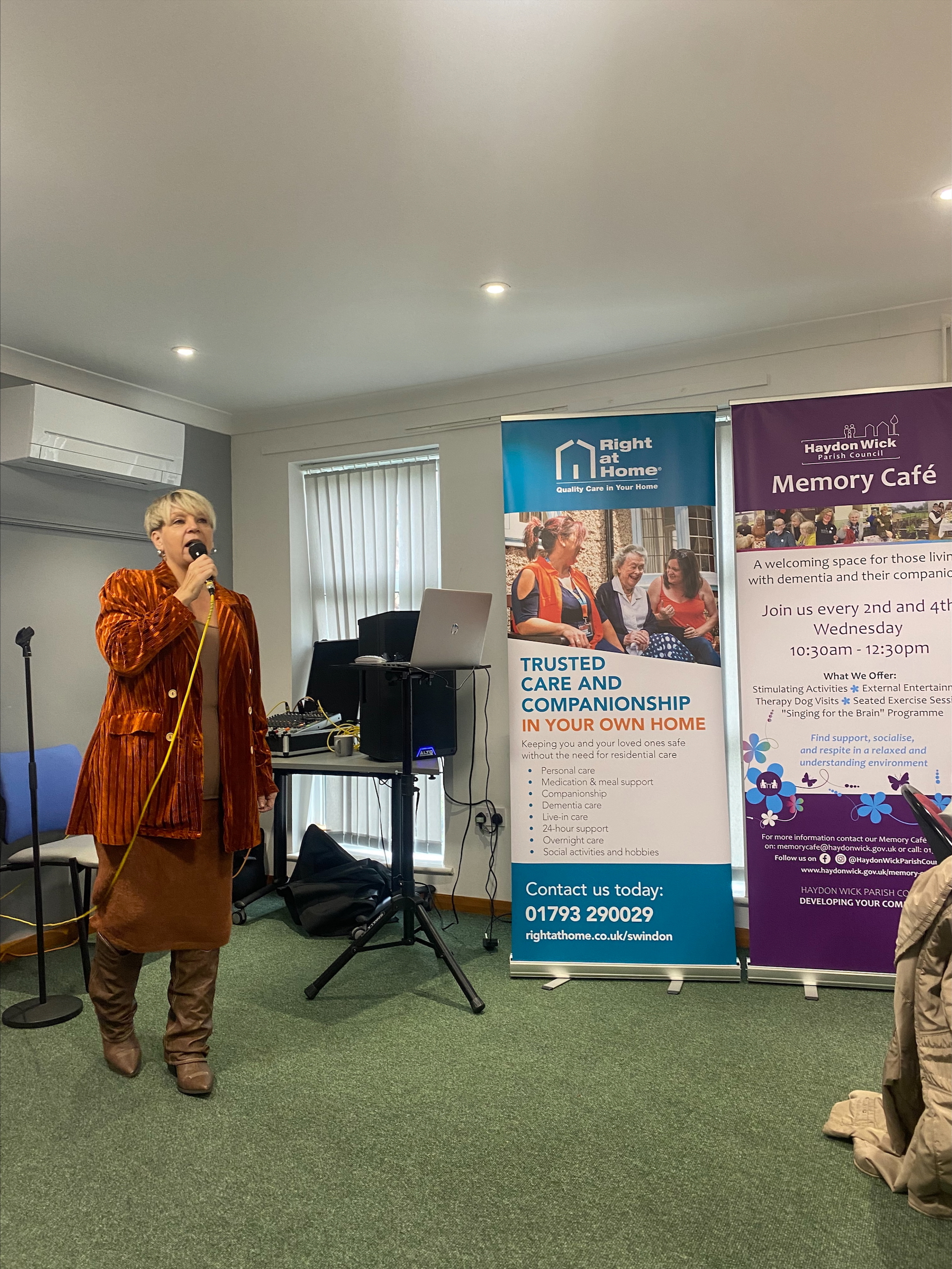 We supported Haydon wick parish council 07/02/2025 at their fish and chip Friday Event