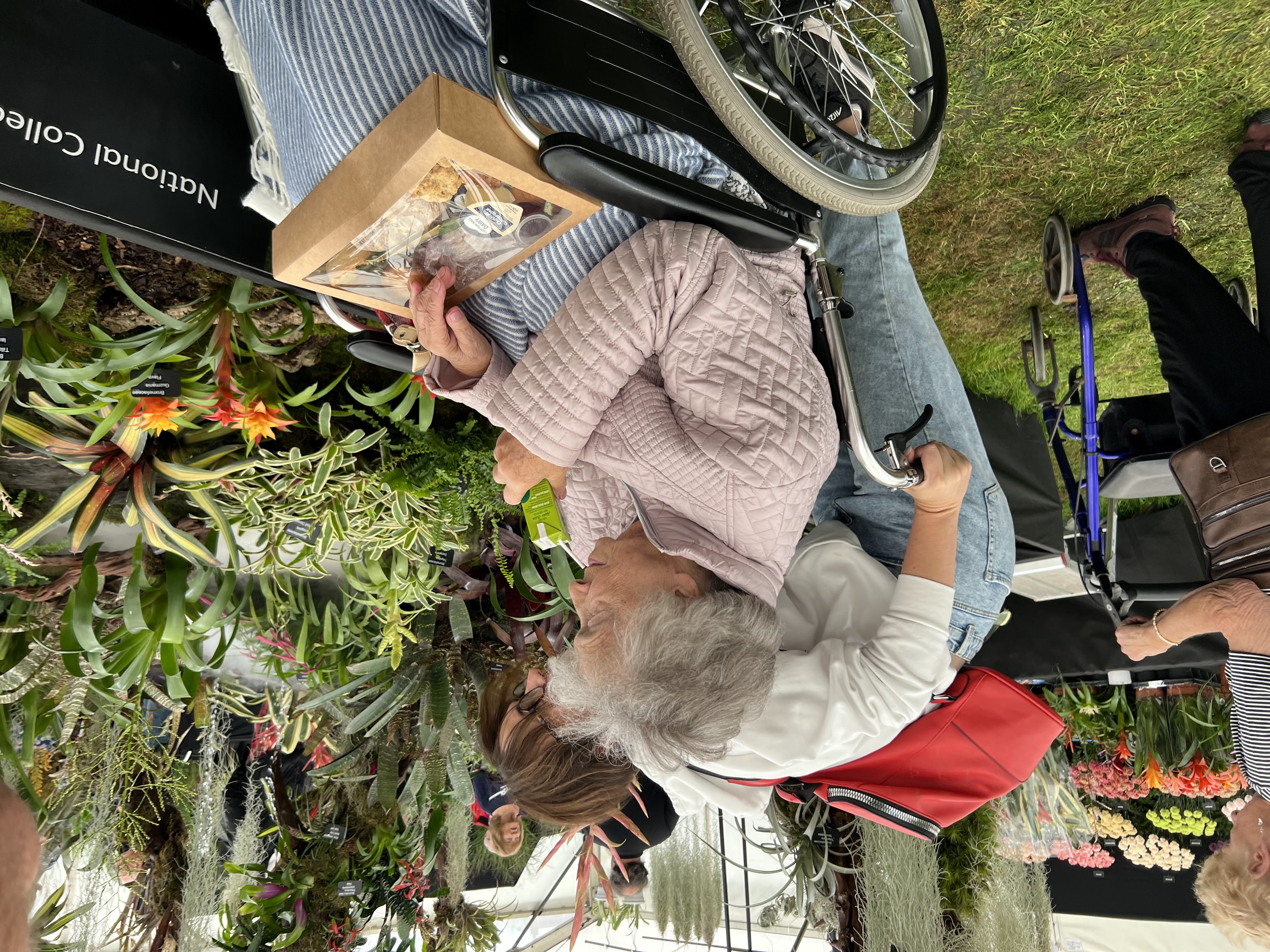 Caregiver with Dementia Patient