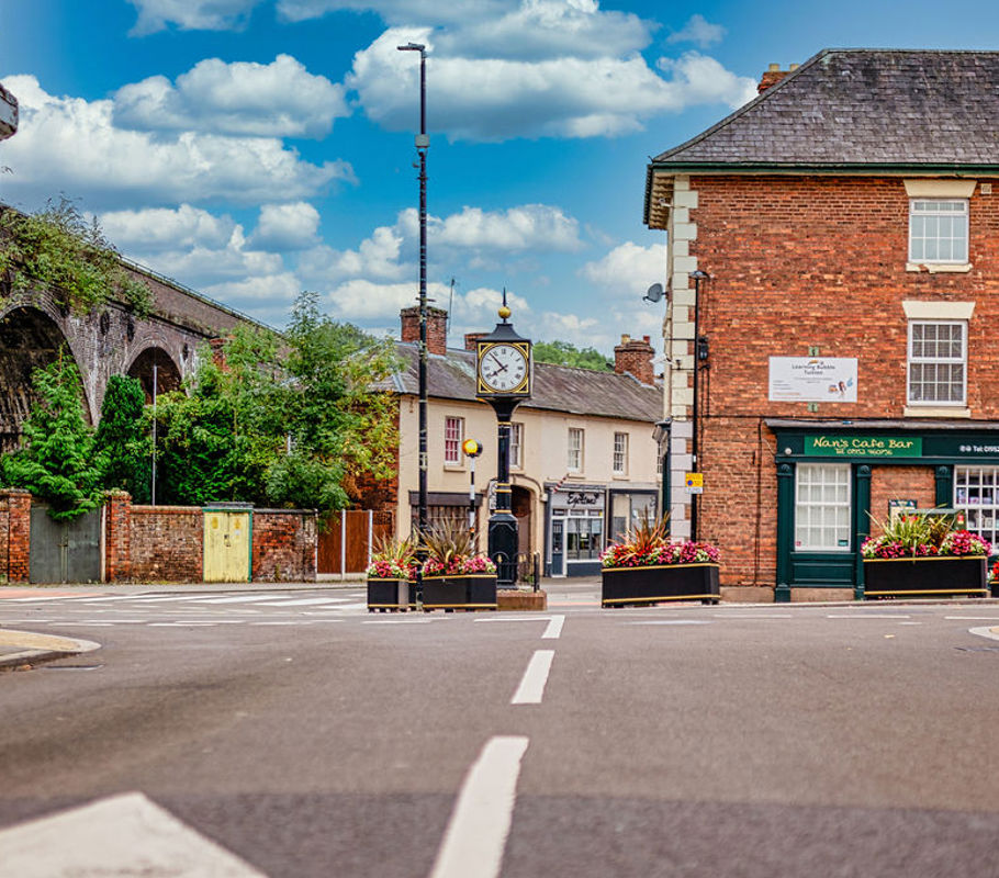 street and nan's cafe in shifnal