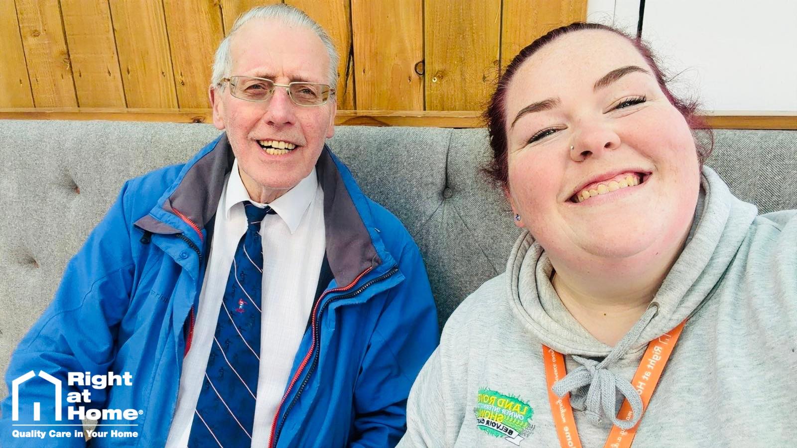 Love the energy—it’s all smiles here at Right at Home Harrogate!