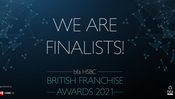 We are finalists logo