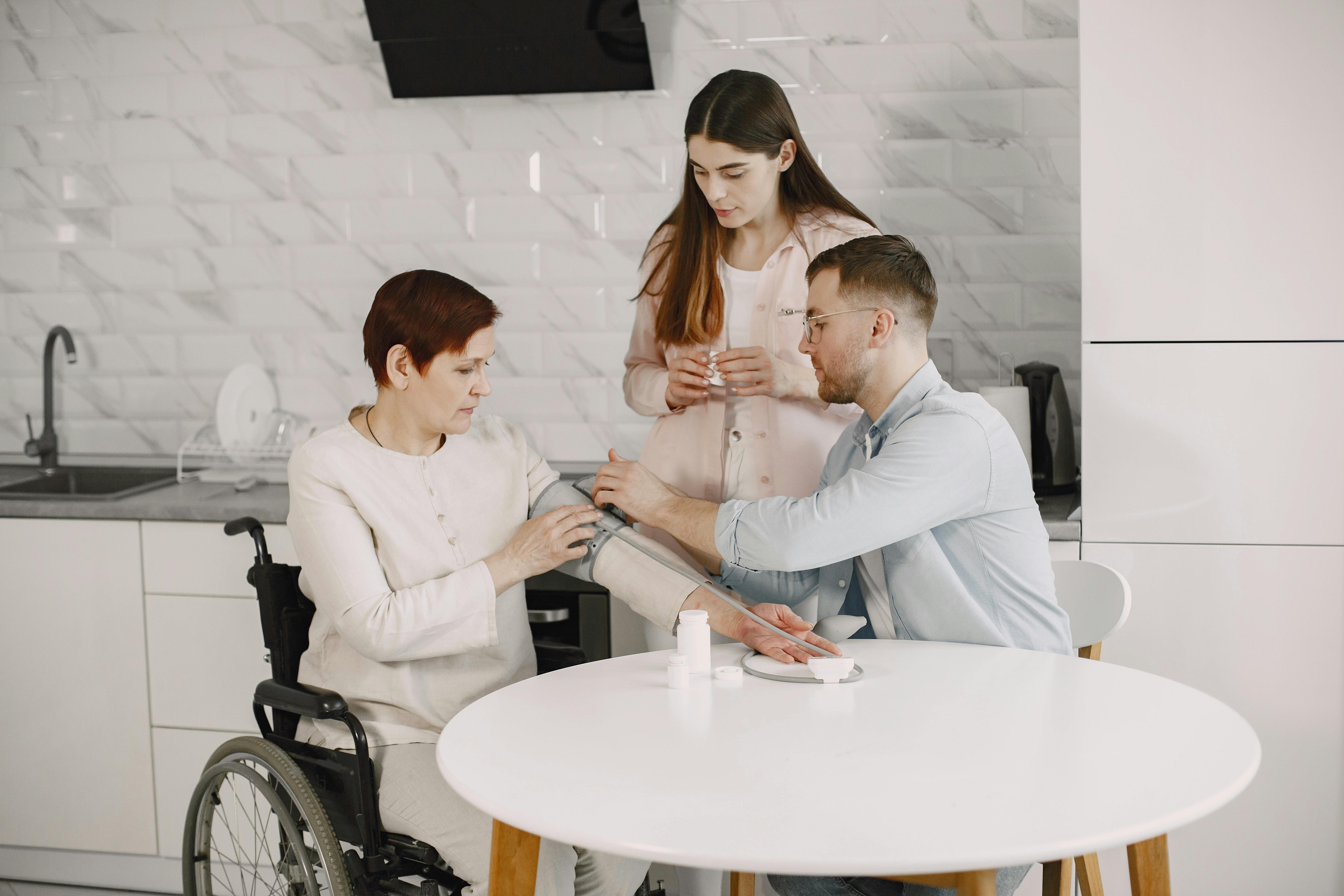 live in care vs daily visits