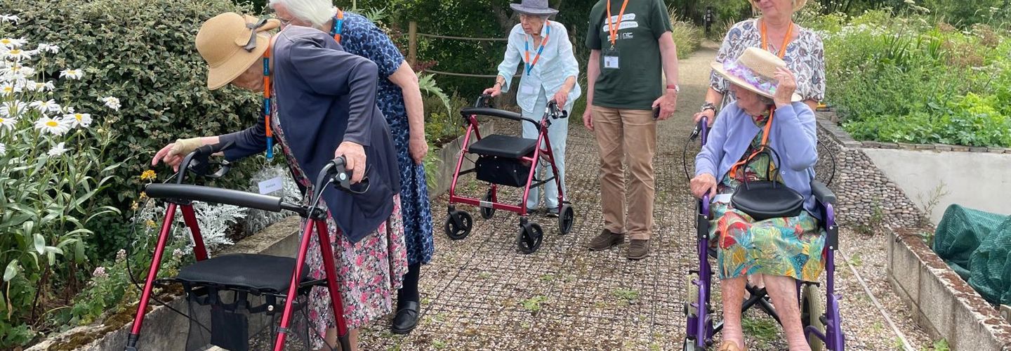 Clients with walkers
