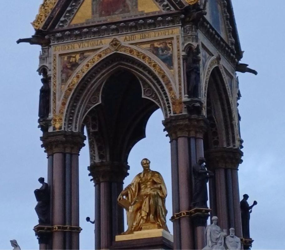 V & A Memorial where we take homecare Clients in Kensington