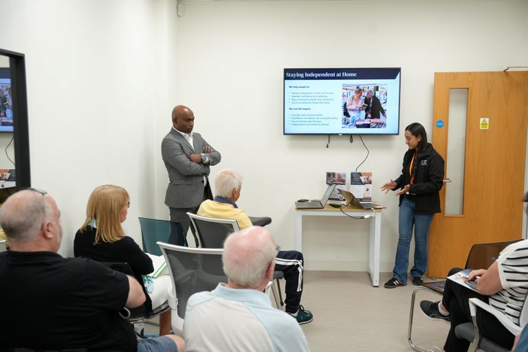 Right at Home Maidstone speaking about confidence, support and maintaining independence.