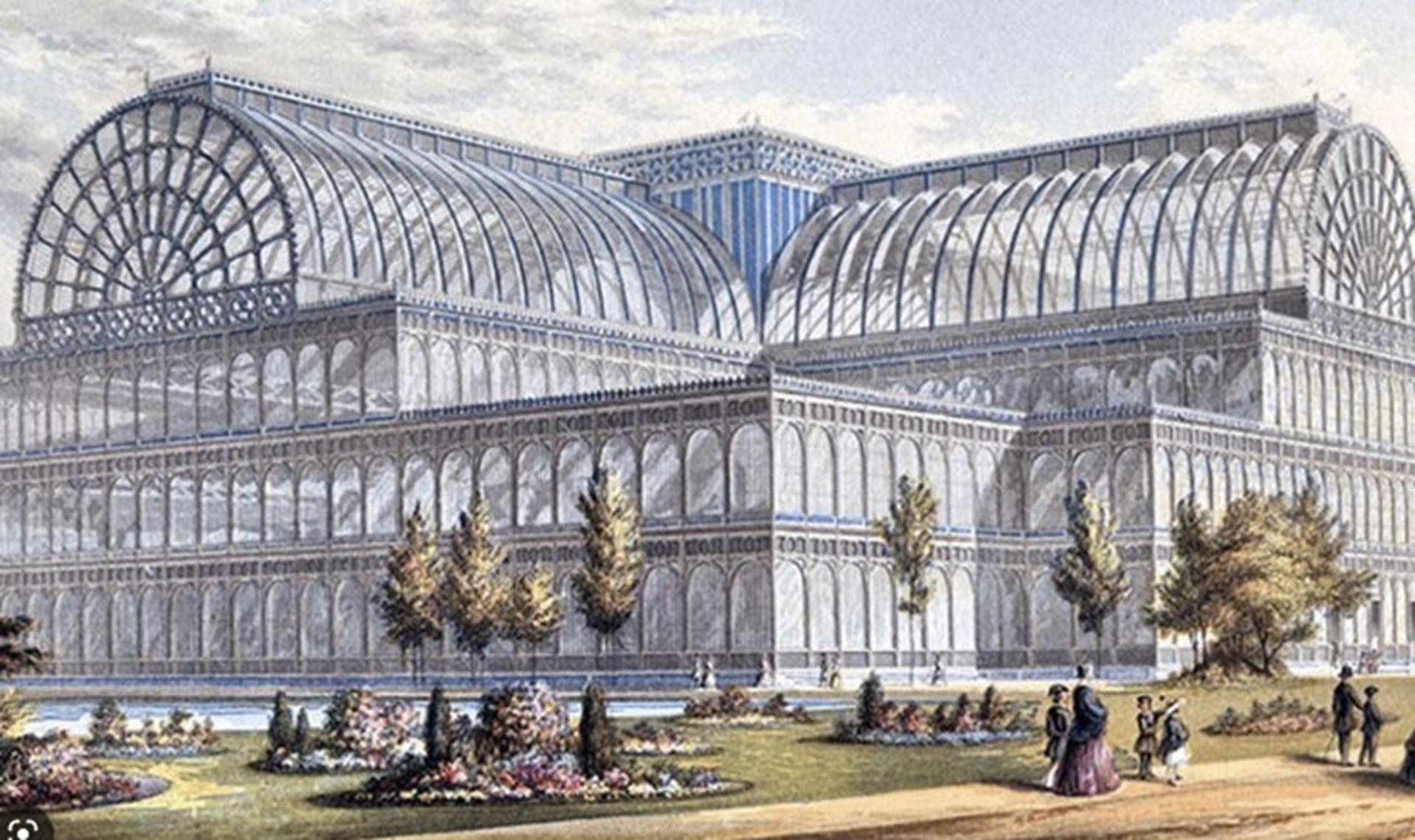 Old Crystal Palace before the fire