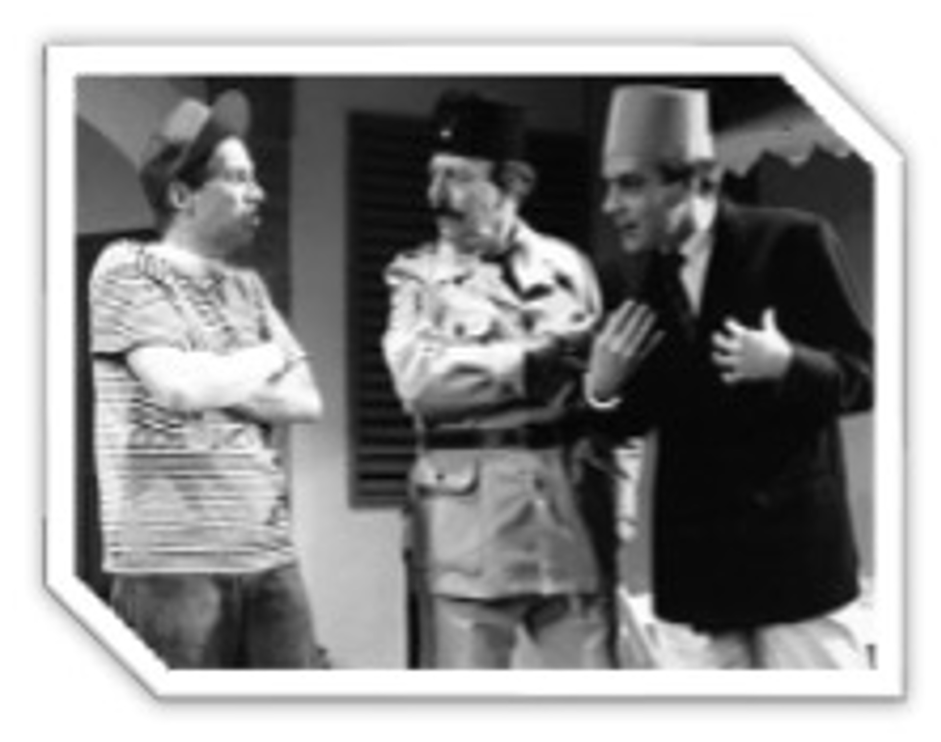 Fred in an amateur dramatics society  