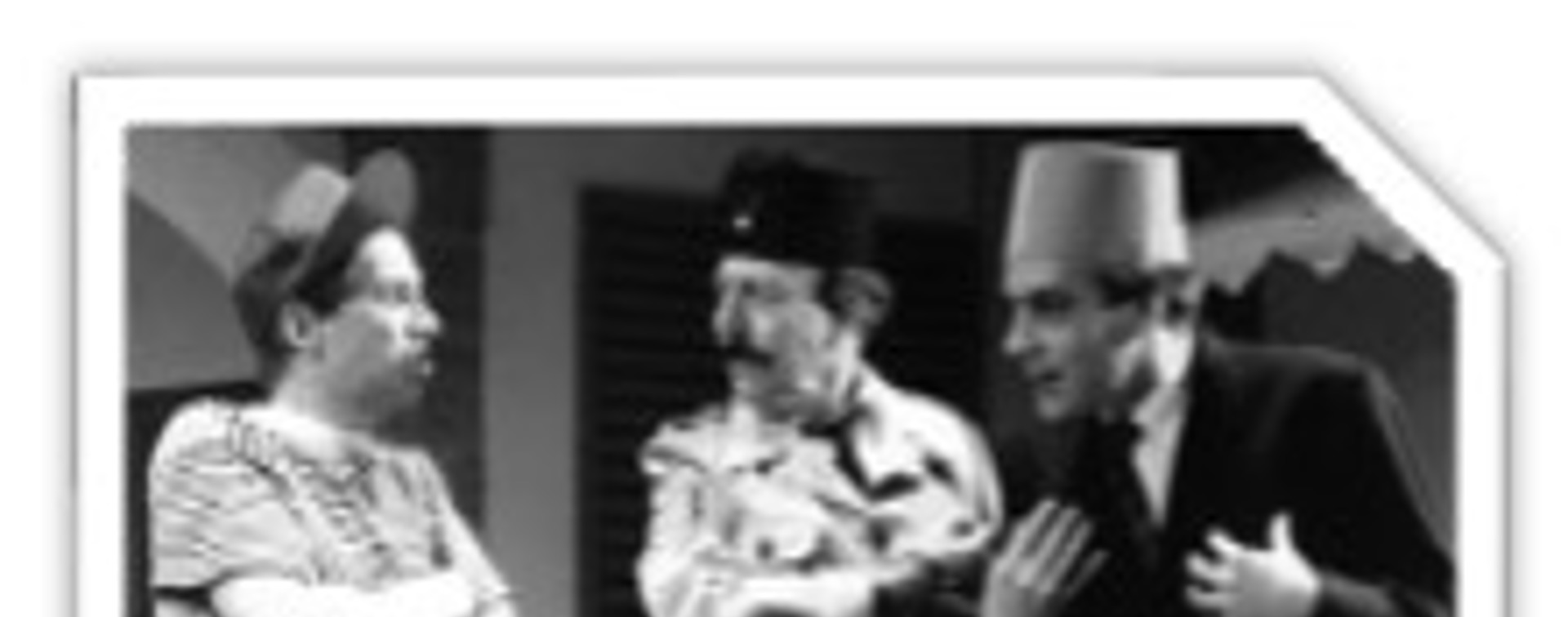 Fred in an amateur dramatics society