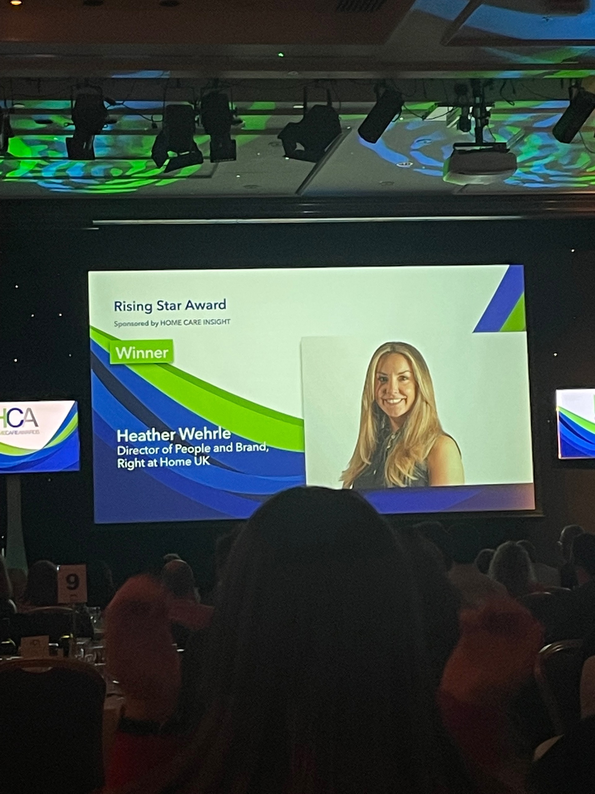 Right at Home Director receives Rising Star Award at Home Care Awards I