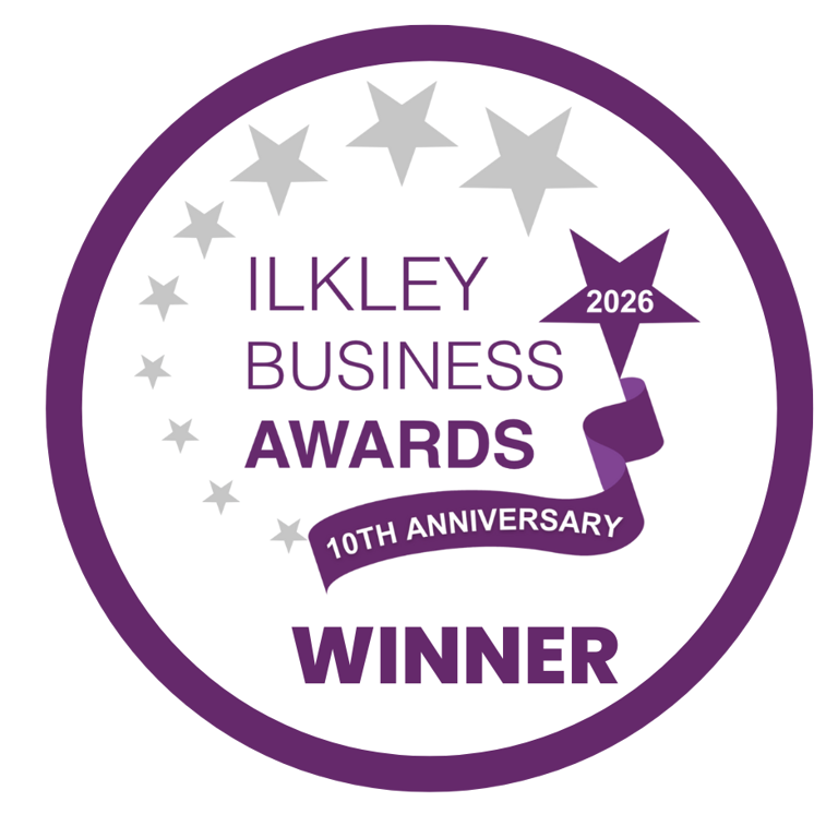 Ilkley Business Awards winning logo