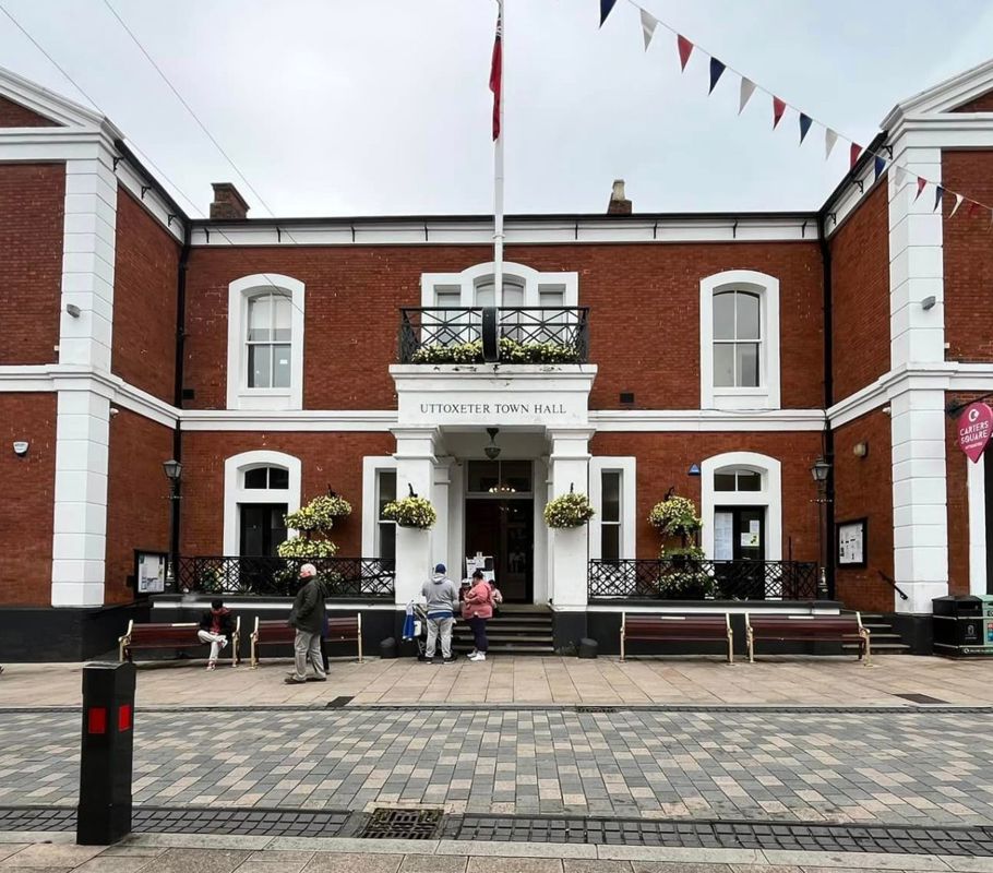 town hall in uttoxeter