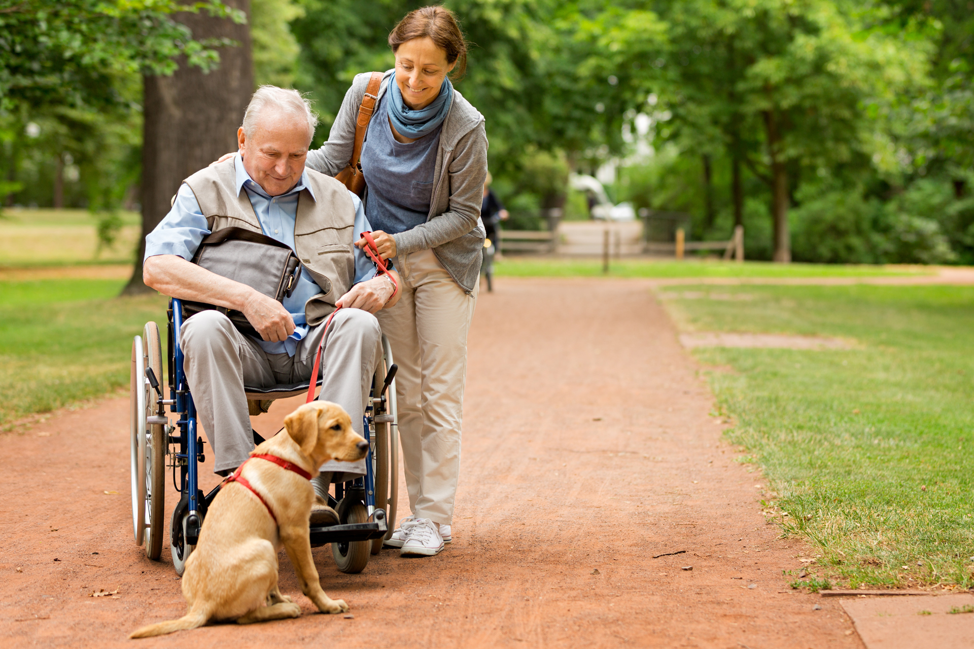 Client receiving care